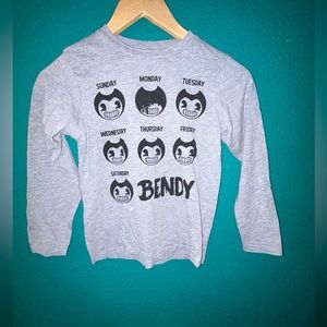 Bendy kid size small, long sleeve T-shirt